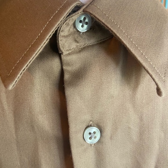 LN VINTAGE CLASSIC FIT GEOFFREY BEENE DRESS SHIRT - Picture 4 of 9